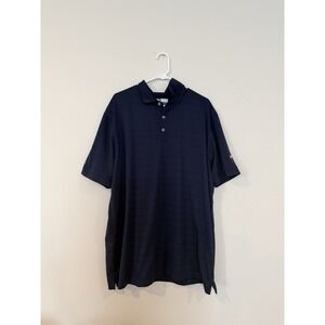 Men's Callaway Polo In Blue Size XXL With Bee Embroidered On Sleeve
